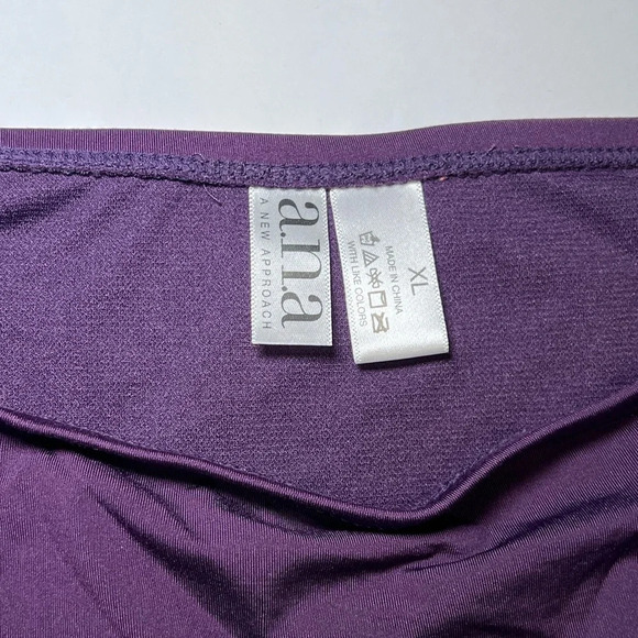 🌻 Purple / Eggplant Floral Tropical Bikini Set sz XL swim beach vacation travel - Picture 2 of 8